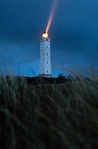 Leuchtturm Blåvandshuk Fyr in  Dänemark