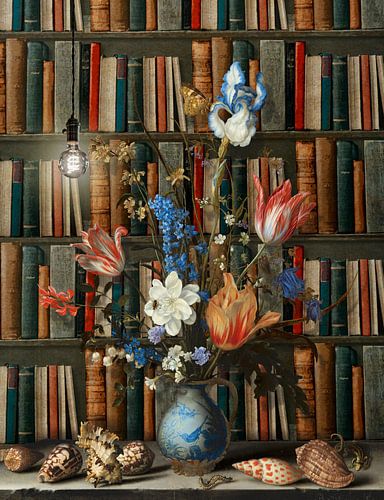 a Still Life with Books