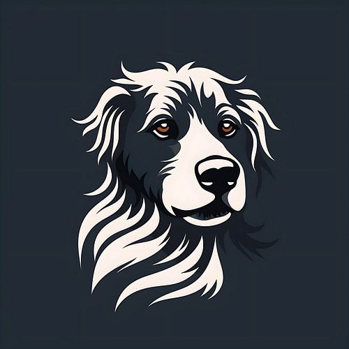 Vector image Dog