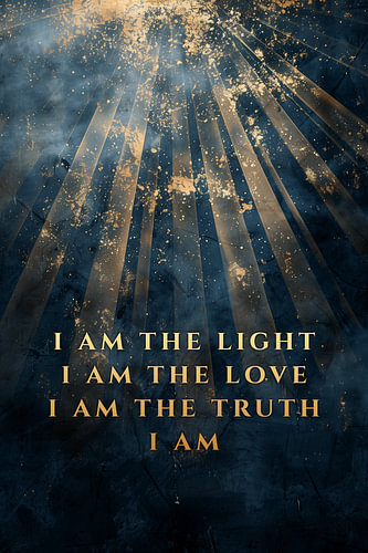 Golden Affirmation – Golden Rays of Light & Night