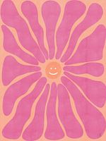 Peach & ; Pink Explosion No. 2