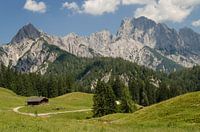 Mountain landscape. The Litzalm