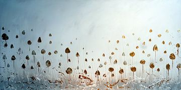 Goldene Blumen