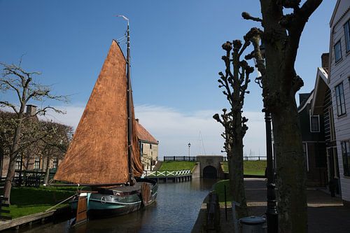 Boot in het Zuiderzeemuseum