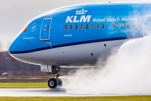 KLM Boeing 787 Schubumkehr!