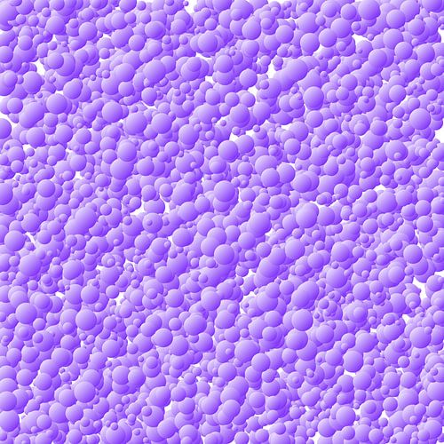 Boules violettes