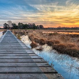 Buurse zonsopkomst van Erik de Boer