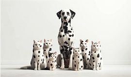 dalmatian cat by Armin Mumper
