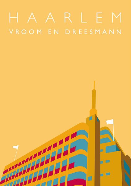Vroom en Dreesman Haarlem von Erwin van Wijk