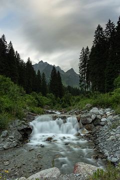 Wasserfall bei Gargellen von SchumacherFotografie