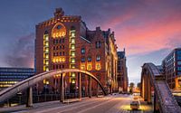 Speicherstadt, Hansestadt Hamburg, Deutschland von Alexander Ludwig Miniaturansicht