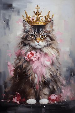 Royal cat by Uncoloredx12