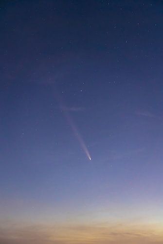 Komeet C2023 A3 Tsuchinshan-Atlas vanuit Cecina, Toscane