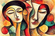 Two ladies van Bert Nijholt thumbnail