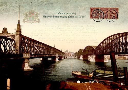 Rotterdam Maasbruggen 1900
