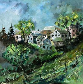 A village in my countryside -88 23 by pol ledent