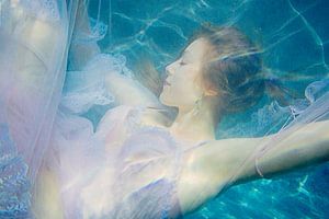 LP 71154710 Vrouw onder water met jurk van BeeldigBeeld Food & Lifestyle