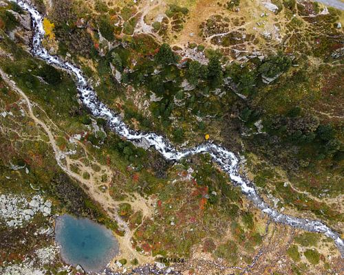 De ader van Italië naar Zwitserland