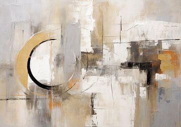 Abstracte Kunst No.314 van Blikvanger Schilderijen