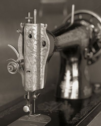 Antieke Singer naaimachine