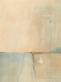 Minimalismus, moderne Abstraktion in Pastellfarben von Japandi Art Studio