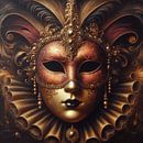 Venetian mask by Nicolette Vermeulen thumbnail