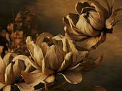 Together - modern fantasy flower still life by FRESH Fine Art thumbnail