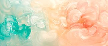 Zachte stromen van kleur