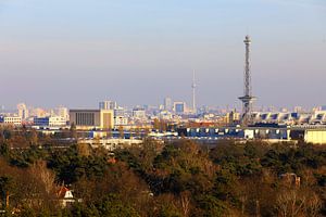 Berlin Skyline mit Funk- und Fernsehturm