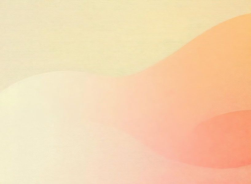Peach pink | Flowing Colours from White to Orange by Modern Collection
