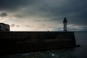 Leuchtturm nach dem Sturm