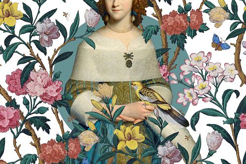 About Girls with Pearls and Birds (in Gardens)