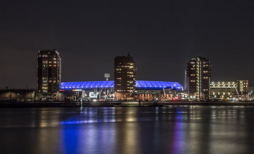 Stade du Feyenoord Rotterdam 'De Kuip' de nuit par Tux Photography