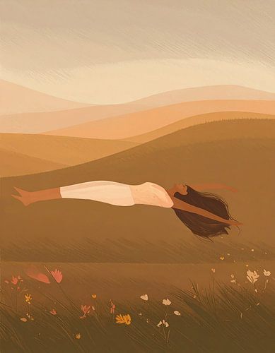 Vrouw in Retrait / Retraite 01