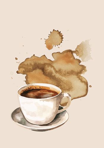 Morgendämmerung - Kaffee