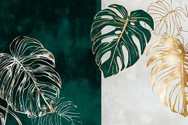 Design à la feuille d'or sur Poster Art Shop