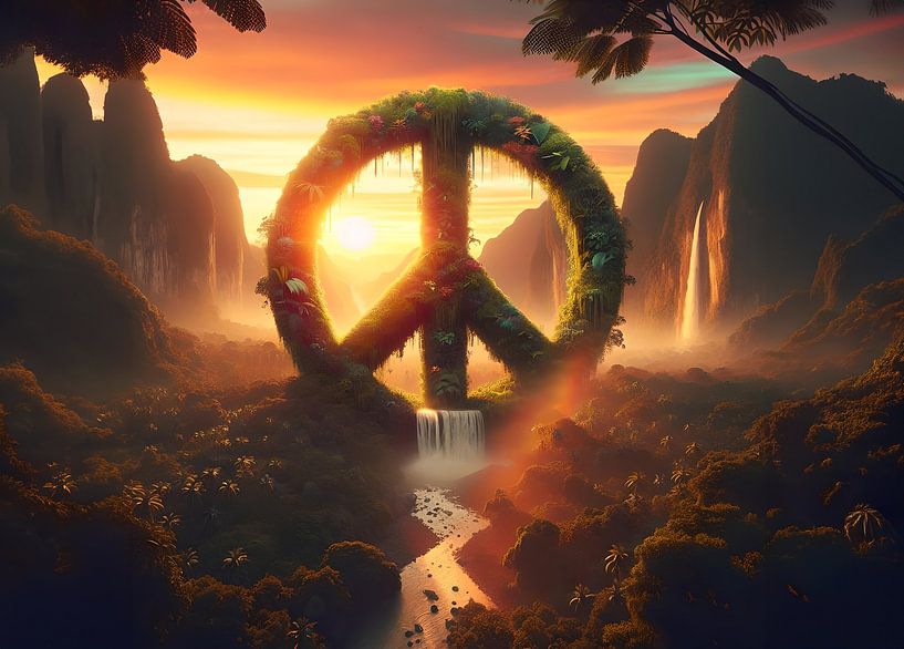 Symbol of peace by Eye on You