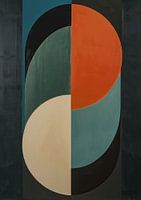 Abstract colourful painting