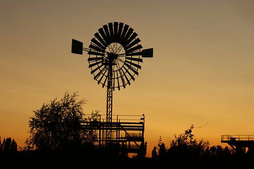 Coucher de soleil dans la marmite