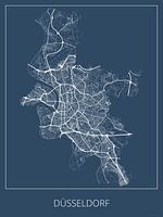 Düsseldorf, blauw
