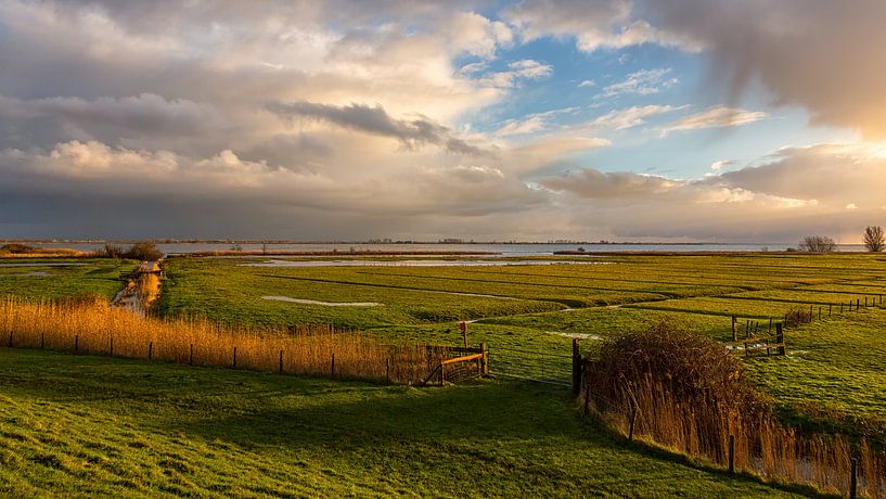 Ochtend licht en winter sfeer von Bram van Broekhoven