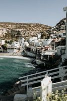 Village de pêcheurs de Matala sur l'île grecque de Crète