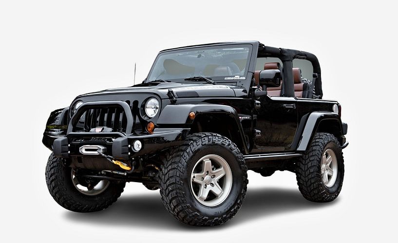 Black Jeep Wrangler by insideportugal