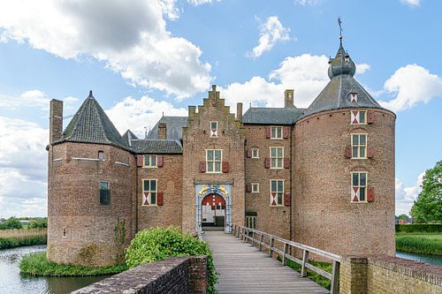 Le château médiéval d'Ammersoyen.