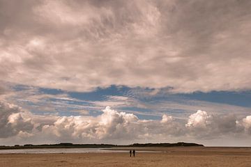 Wolkenfront over Het Zwin van Edwin van Amstel