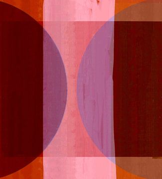 Abstracte Bauhaus-vormen van FRESH Fine Art
