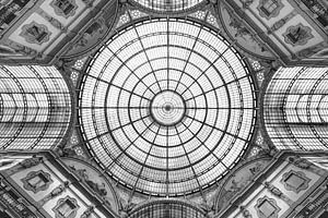 coupole de verre de la Galleria Vittorio Emanuele II