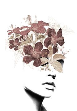 Flower lady II by Dreamy Faces