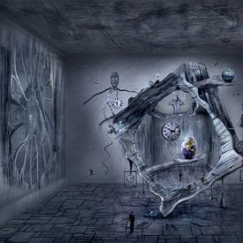 Das Welt Ei im surrealistischen Raum von Stefan teddynash