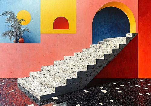 Surrealisme Architectuur Ontwerp Meetkunde